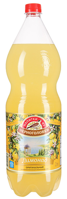 Напиток НАПИТКИ ИЗ ЧЕРНОГОЛОВКИ "Лимонад оригинальный" сильногазированный 2 л