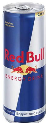 Напиток энергетический RED BULL 0.25 л