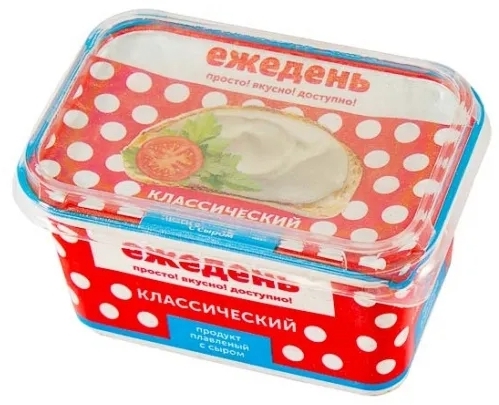 Продукт плавленый с сыром ЕЖЕДЕНЬ "Классический" 180 г
