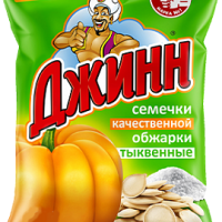 Семечки ДЖИНН тыквенные жареные с морской солью 100 г