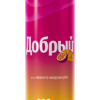Напиток ДОБРЫЙ "Манго-маракуйя" сильногазированный 0.33 л