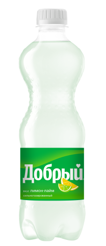 Напиток ДОБРЫЙ "Лимон-лайм" сильногазированный 1 л