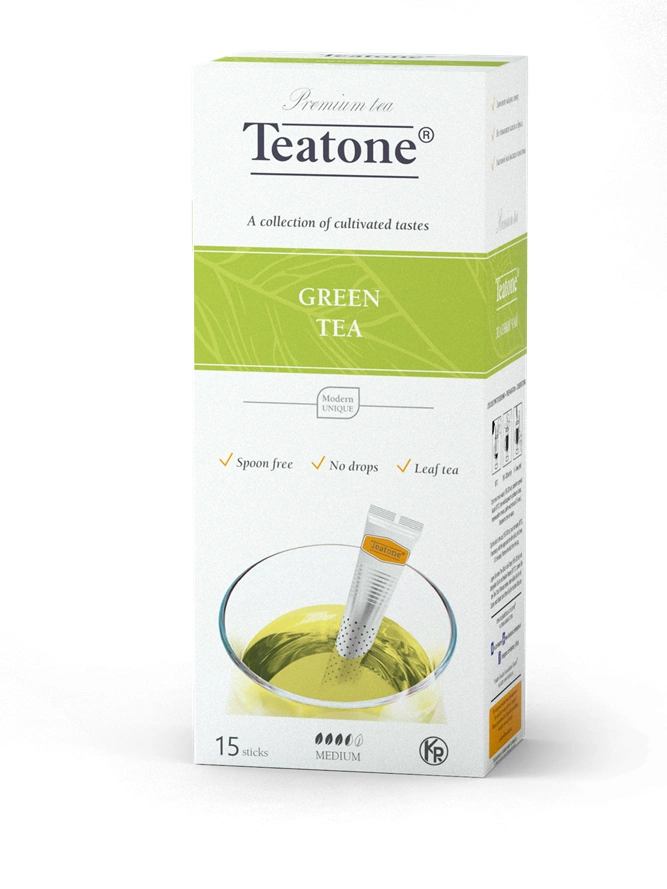 Чай зеленый TEATONE 15х1,8г