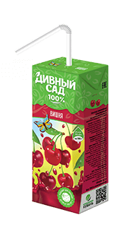 Сок ДИВНЫЙ САД вишневый 200 мл