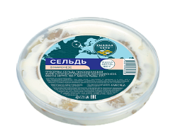 Сельдь РЫБНАЯ СЕТЬ филе-кусочки в майонезе 180 г