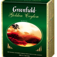 Чай черный GREENFIELD "Golden Ceylon" 100х2г