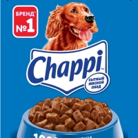 CHAPPI "Сытный мясной обед" говядина по-домашнему 85 г