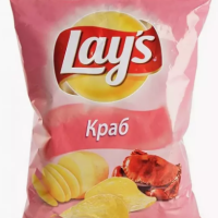 Чипсы LAY'S "Краб" картофельные 140 г
