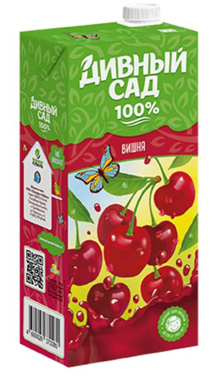 Нектар ДИВНЫЙ САД вишня 0.95 л