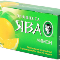 Чай зеленый ПРИНЦЕССА ЯВА "Лимон" 25х1,5г