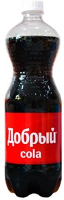 Напиток ДОБРЫЙ "Кола" сильногазированный 1 л
