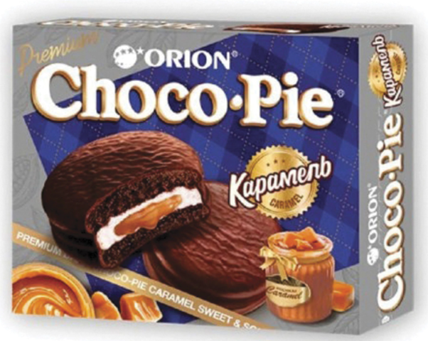Печенье ORION "Choco Pie Dark Caramel" 360 г