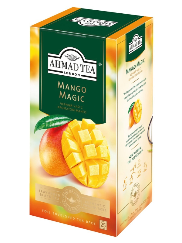 Чай черный AHMAD TEA "Mango magic" 25х1,5г